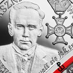 Nowa moneta kolekcjonerska NBP: "Wyklęci przez komunistów żołnierze niezłomni" - Stanisław Kasznica "Wąsowski"