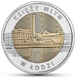 Nowa moneta z serii "Odkryj Polskę" - Księży Młyn w Łodzi