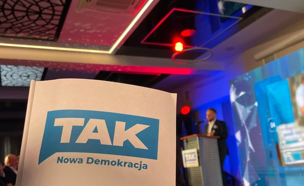 Nowa partia polityczna. "Nowa Demokracja Tak" idzie do Sejmu