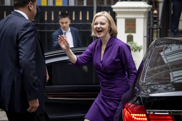 Nowa premier Wielkiej Brytanii Liz Truss /Tolga Akmen /PAP/EPA