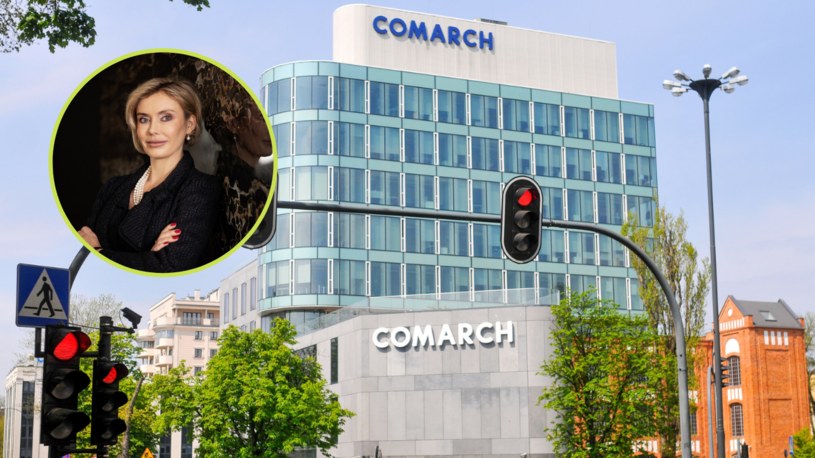 Nową prezes Comarchu została Anna Pruska, córka dotychczasowego szefa i właściciela firmy, Janusza Filipiaka /Piotr Kamionka/Reporter; Materiały promocyjne Comarch /