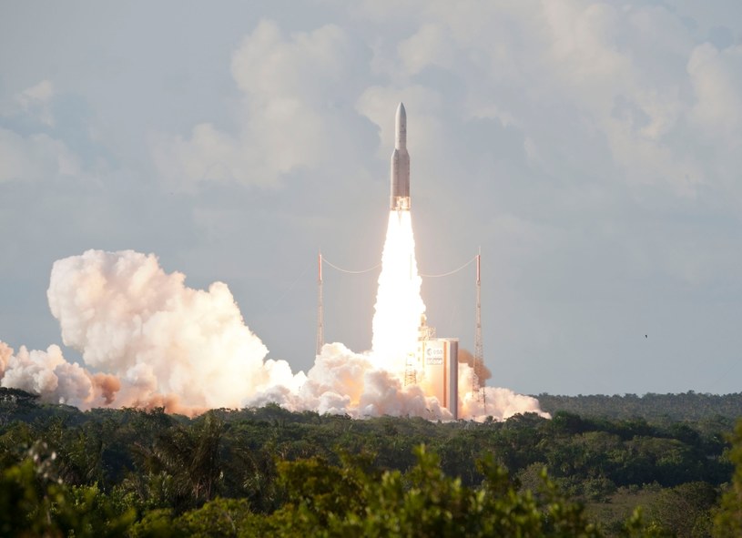 Nowa rakieta Ariane będzie mogła wynieść do około 6,5 tony na orbitę transferową do geostacjonarnej /AFP