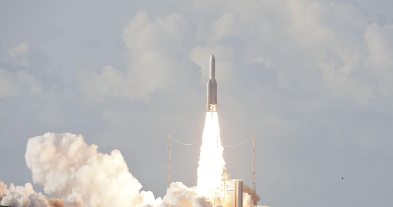 Nowa rakieta Ariane będzie mogła wynieść do około 6,5 tony na orbitę transferową do geostacjonarnej /AFP