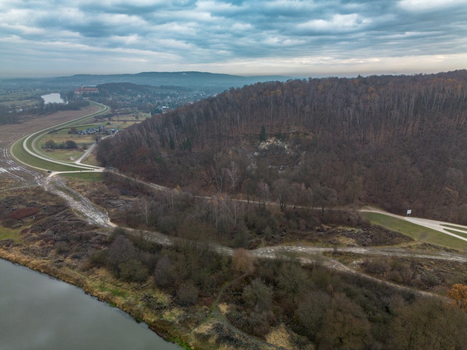Nowa ścieżka rowerowa w Tyńcu /krakow.pl /
