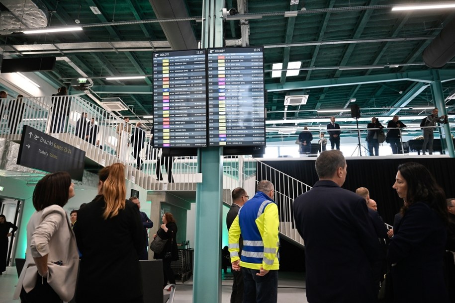 Nowa strefa na krakowskim lotnisku /Artservice / ArtService  /PAP