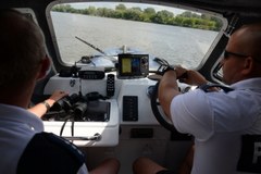 Nowa, supernowoczesna łódź policji wodnej w Toruniu