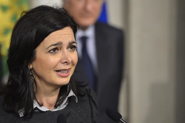 Nowa szefowa Izby Deputowanych Laura Boldrini /AFP