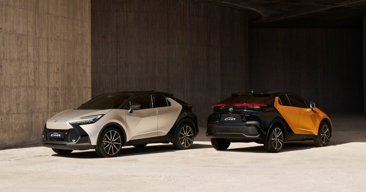 Nowa Toyota C-HR /Toyota /materiały prasowe