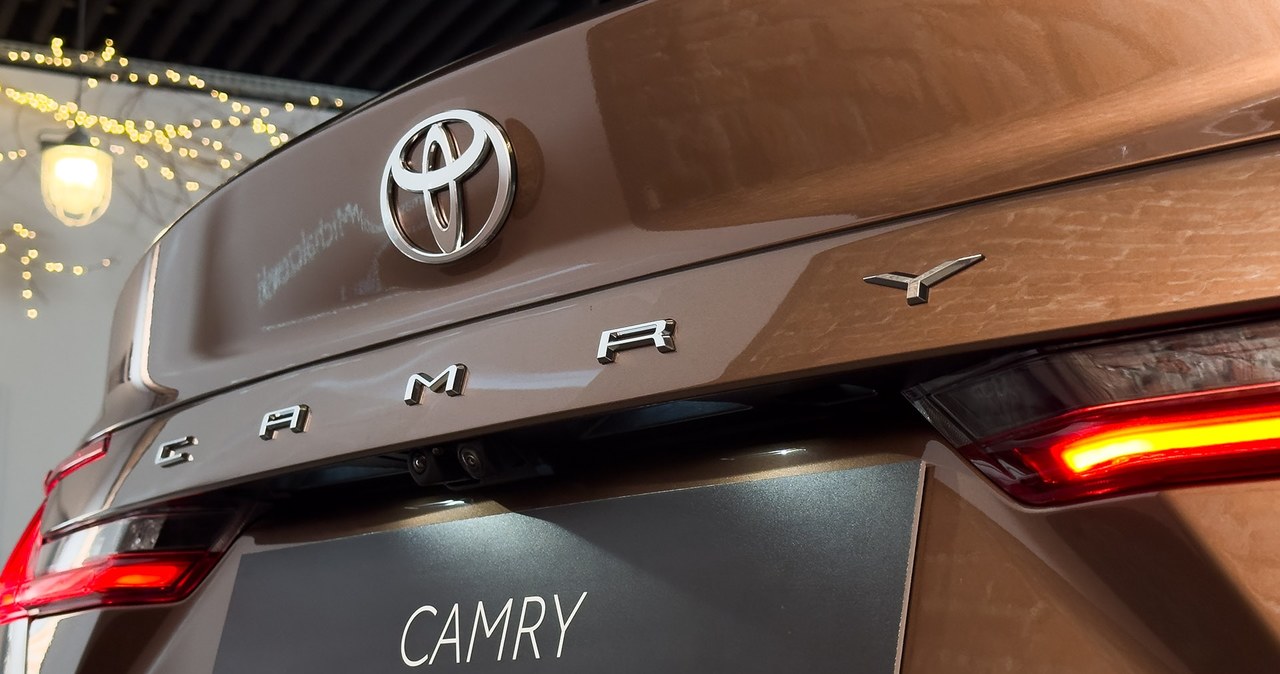 Nowa Toyota Camry (2024) /Jan Guss-Gasiński /INTERIA.PL