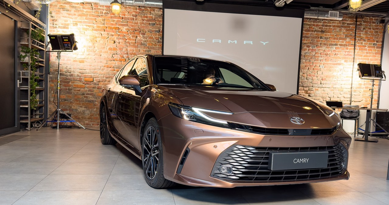 Nowa Toyota Camry (2024) /Jan Guss-Gasiński /INTERIA.PL