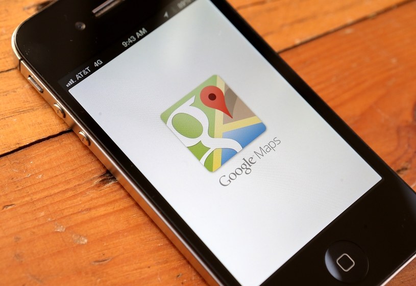 Nowa wersja map Google trafiła na urządzenia z systemem iOS /AFP