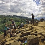 Beskid Sądecki Nowa wieża widokowa na południu Polski. Stanie przy "polskich Mykenach"