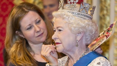 Nowa  woskowa figura królowej Elżbiety II