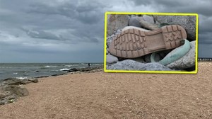 Nowa Zelandia: Fale wyrzuciły na plaże but z ludzką stopą