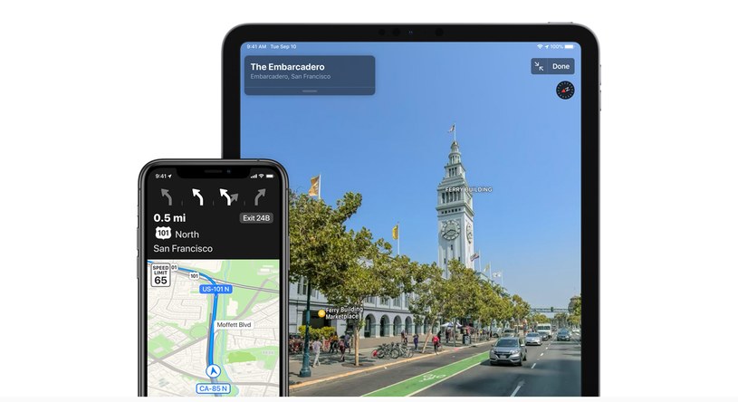 Nowe Apple Maps  już dostępne /materiały prasowe