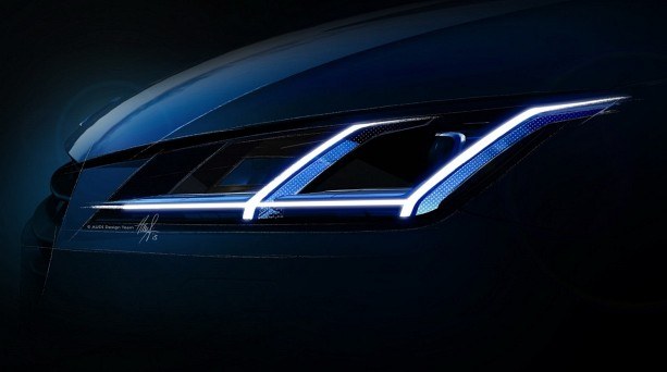 Nowe Audi TT - przednia lampa /Audi
