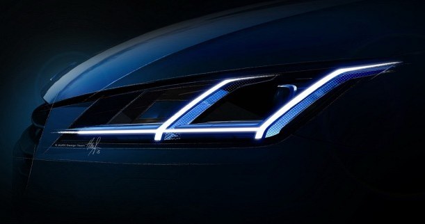 Nowe Audi TT - przednia lampa /Audi