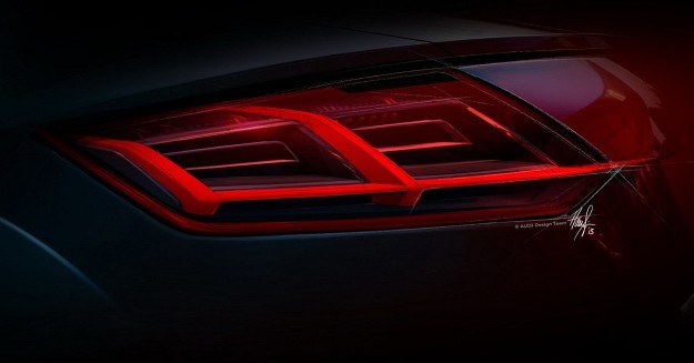 Nowe Audi TT - tylna lampa /Audi