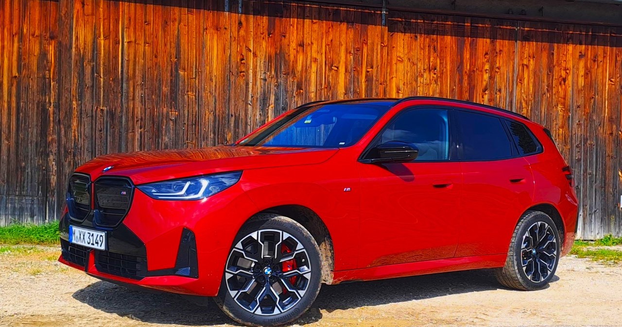 Nowe BMW X3 nie jest dostępne w wariancie elektrycznym. /Maciej Olesiuk /INTERIA.PL