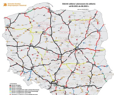 Nowe drogi na wakacje 2022. Gdzie otworzono nowe odcinki dróg w Polsce?