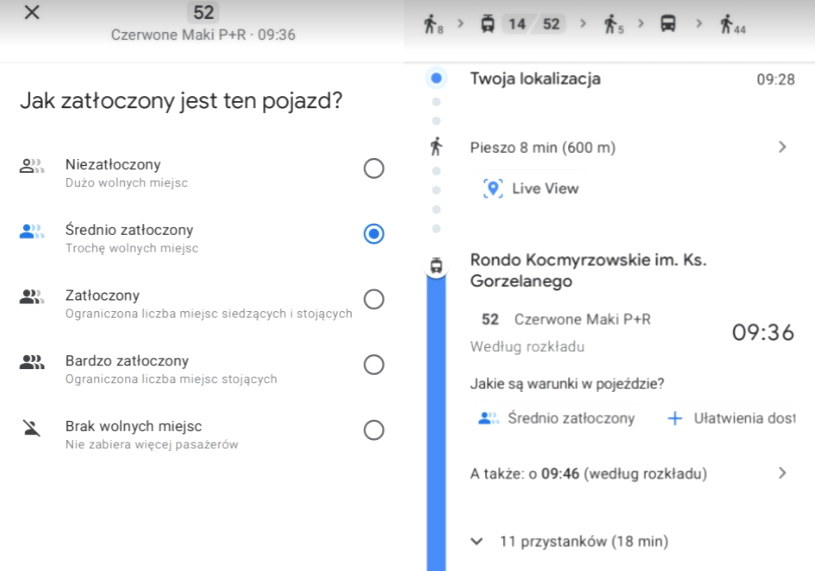 Nowe funkcje Google Maps /INTERIA.PL/PAP