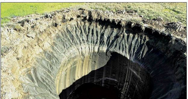 Nowe, gigantyczne kratery zostały odkryte na Syberii. Źródło: "Syberian Times" /RMF24
