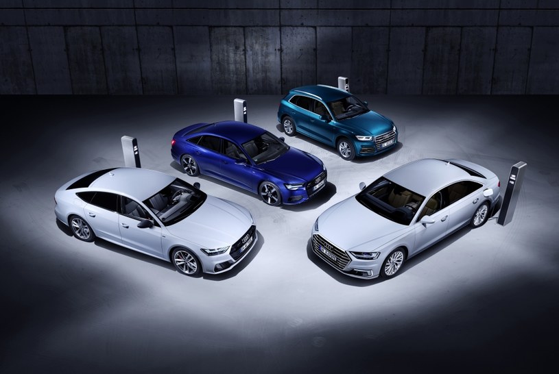 Nowe hybrydy Audi /Informacja prasowa