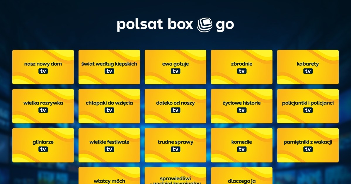 Nowe kanały typu FAST w Polsat Box Go /Polsat /materiały prasowe