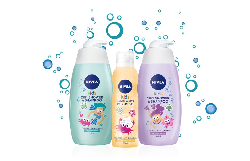 Nowe kosmetyki do kąpieli NIVEA Baby /materiały prasowe