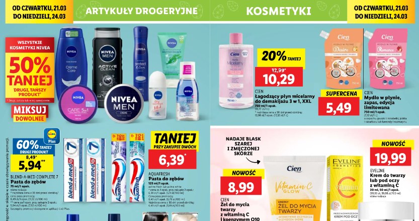 Nowe kosmetyki w Lidlu! /Lidl /INTERIA.PL