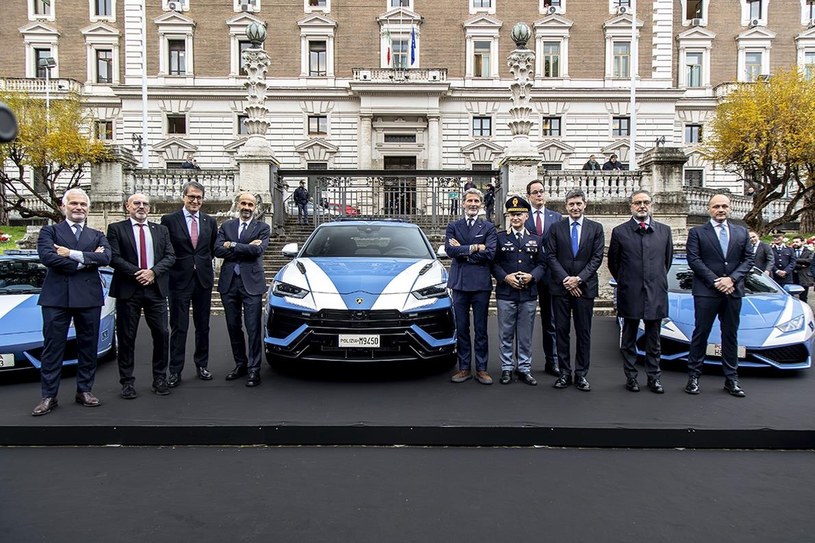 Nowe Lamborghini Urus Performante dla włoskiej policji /materiały prasowe