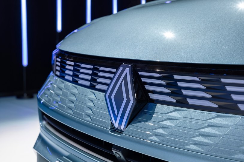 Nowe logo Renault znajdziemy także w dekorze przedniego grilla /materiały prasowe