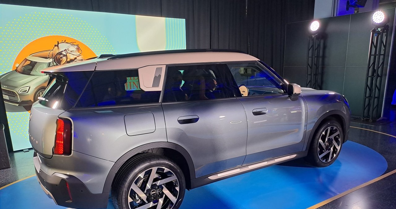 Nowe Mini Countryman jest zauważalnie większe od swojego poprzednika. /INTERIA.PL