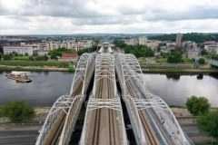 Nowe mosty kolejowe nad Wisłą