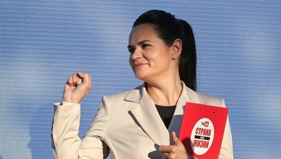 Nowe nagranie Swiatłany Cichanouskiej. Wzywa do powstrzymania przemocy