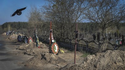 Nowe nagranie z drona obala kłamstwa Rosji ws. masakry w Buczy