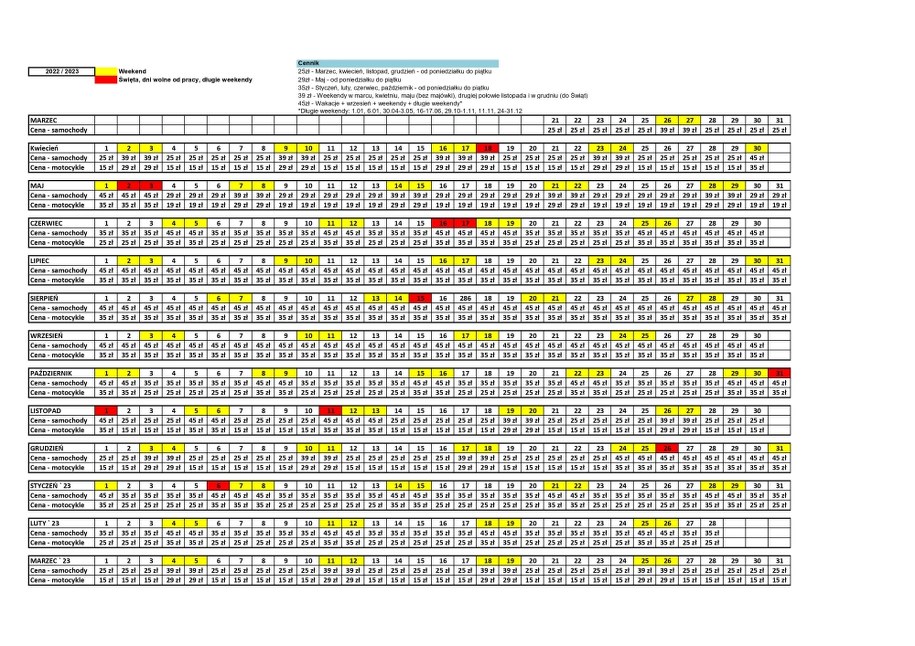 Nowe opłaty parkingowe /TPN /