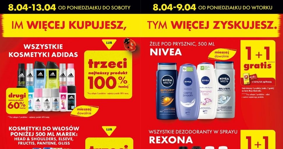 Nowe promocje na markowe kosmetyki w Biedronce! /Biedronka /INTERIA.PL