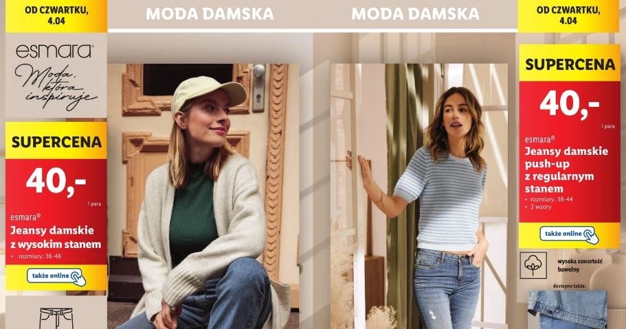Nowe promocje na modne ubrania w Lidlu! /Lidl /INTERIA.PL