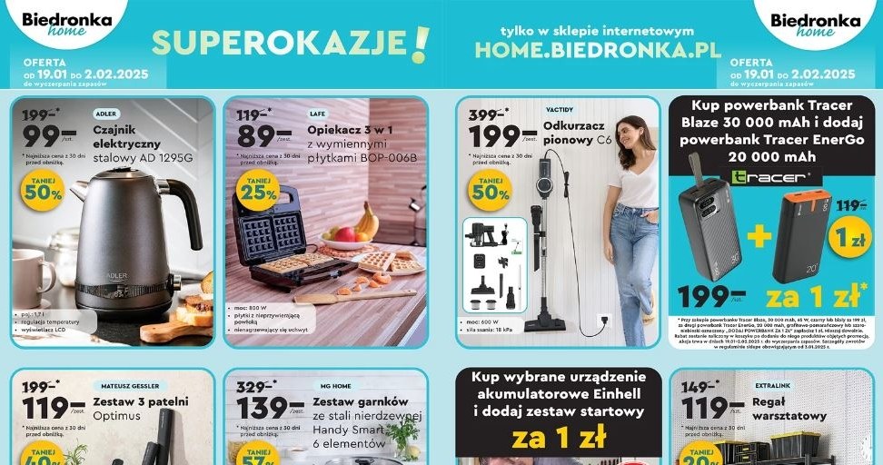 Nowe promocje w sklepie internetowym Biedronka Home! /Biedronka Home /INTERIA.PL