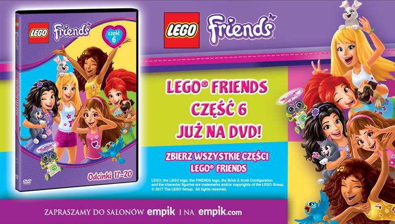 Nowe przygody LEGO Friends już na DVD /materiały prasowe