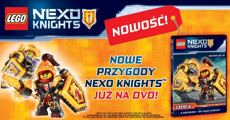 Nowe przygody LEGO Nexo Knights /materiały prasowe