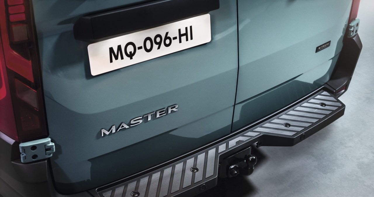 Nowe Renault Master (2024) /Renault /materiały prasowe