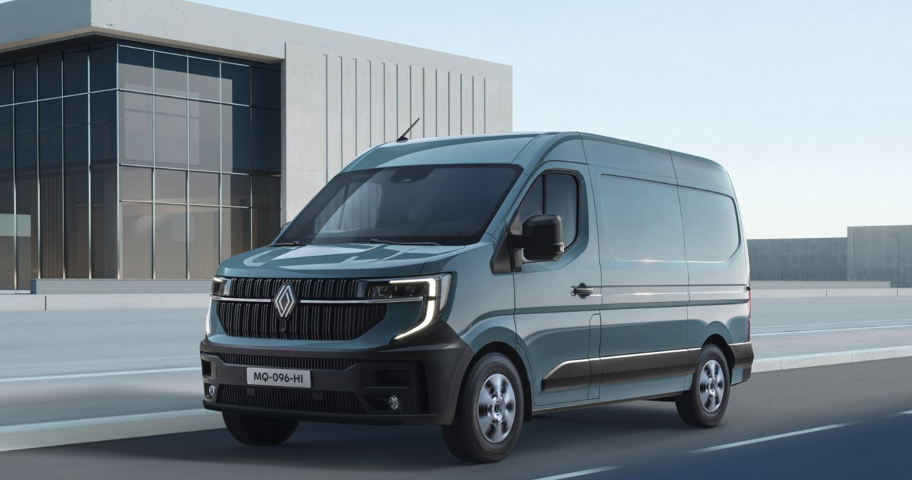 Nowe Renault Master (2024) /Renault /materiały prasowe