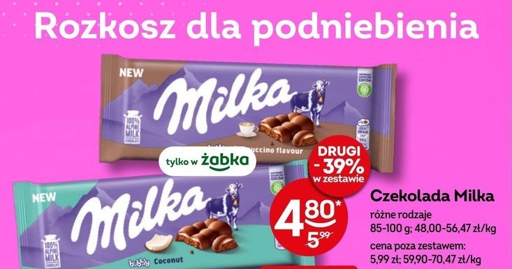 Nowe smaki czekolady Milka! /Żabka /INTERIA.PL