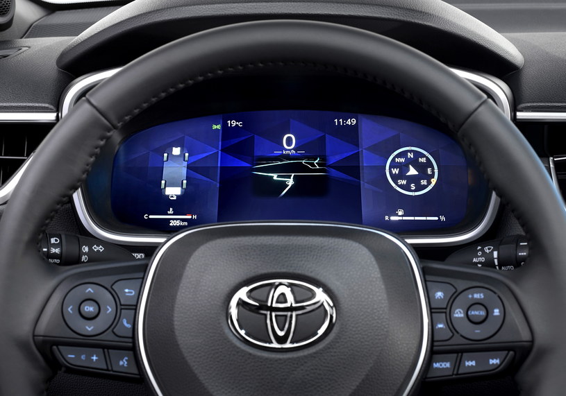 Nowe systemy bezpieczeństwa Toyoty jako pierwsza otrzyma Corolla Cross. Następnie pojawią się w kolejnych modelach /materiały prasowe