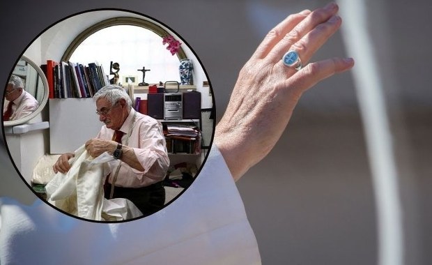 Nowe szaty papieża. Zobacz, jak powstają [FILM]