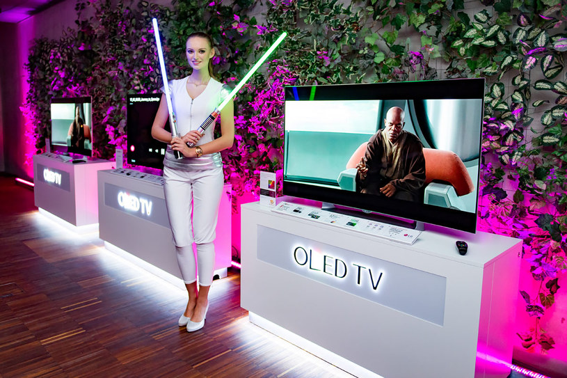 Nowe telewizory OLED LG trafią do sprzedaży ze specjalną promocją - filmy z serii Star Wars w promocji z telewizorem /materiały prasowe