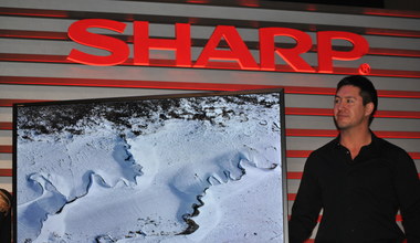 Nowe telewizory Sharpa - CES 2013