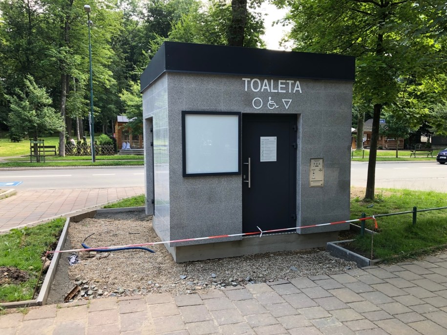 Nowe toalety w Zakopanem /Maciej Pałahicki /RMF FM